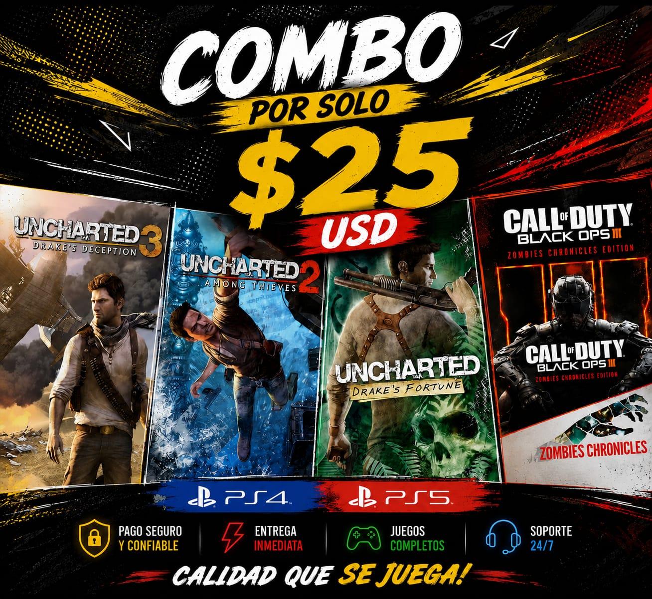 Venta de Juegös Dïgitales para PS3 PS4 y PS5