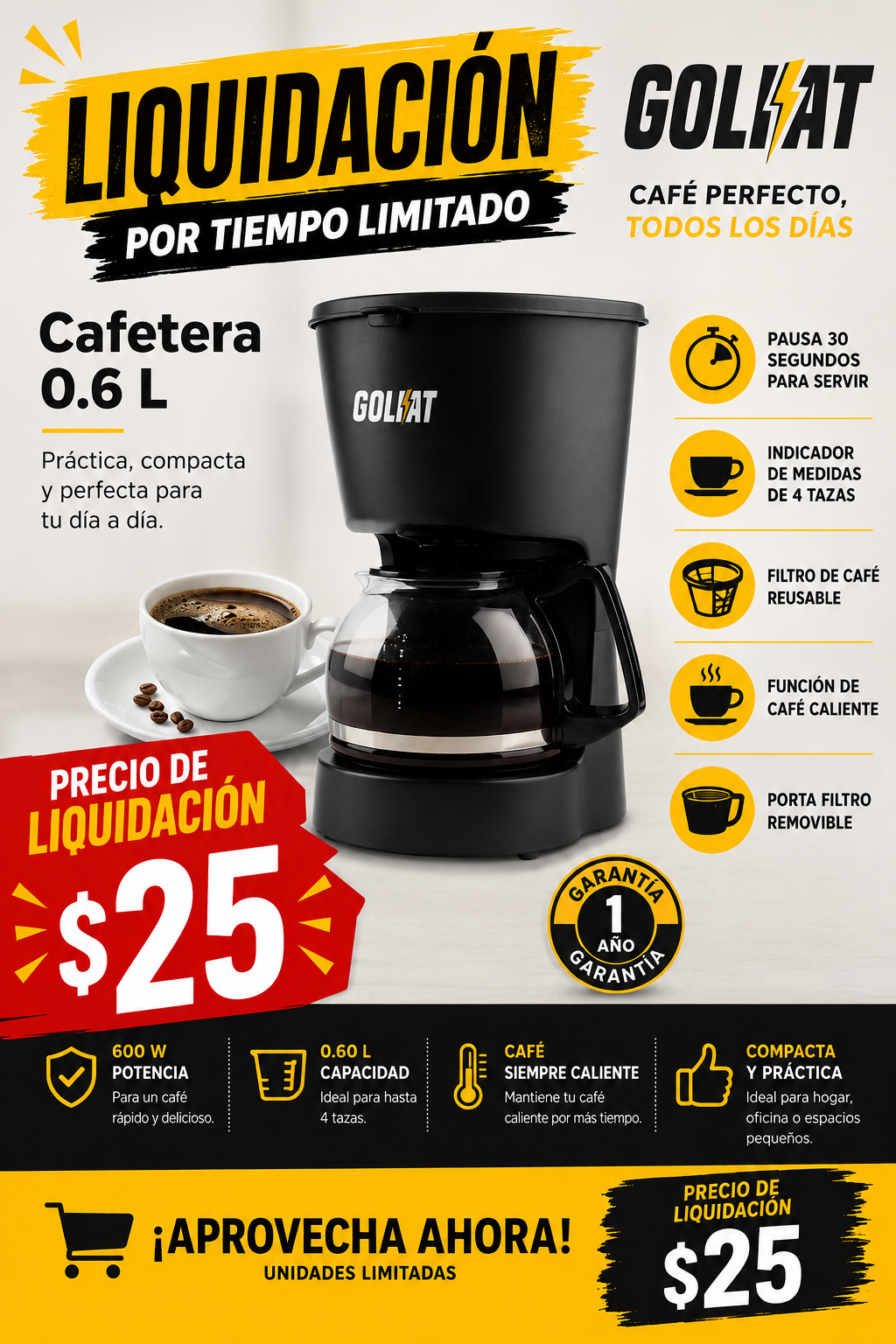 ☕🔥 Liquidacion de cafeteras ☕🔥