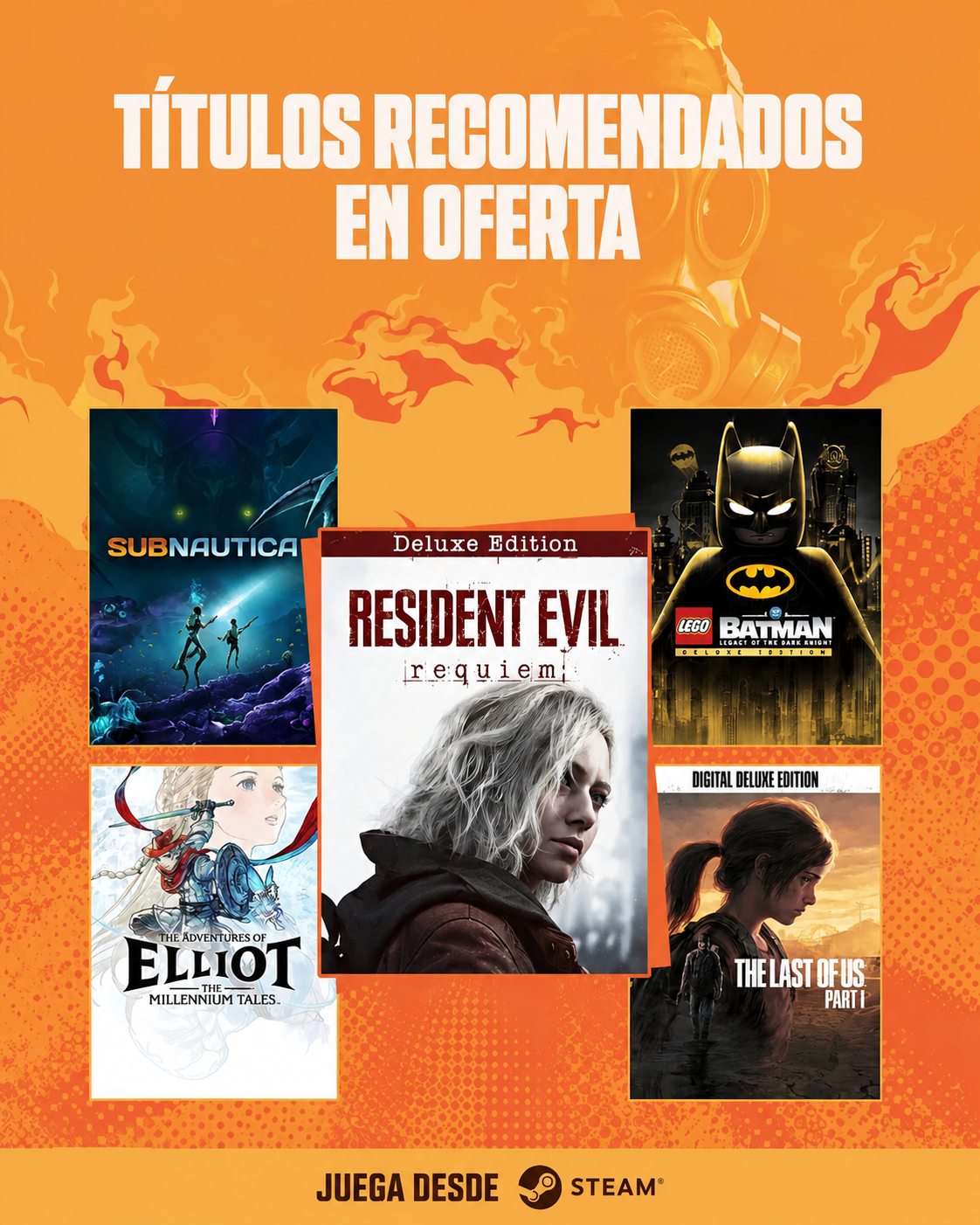 🎮 Juegos de Steam al Mejor Precio