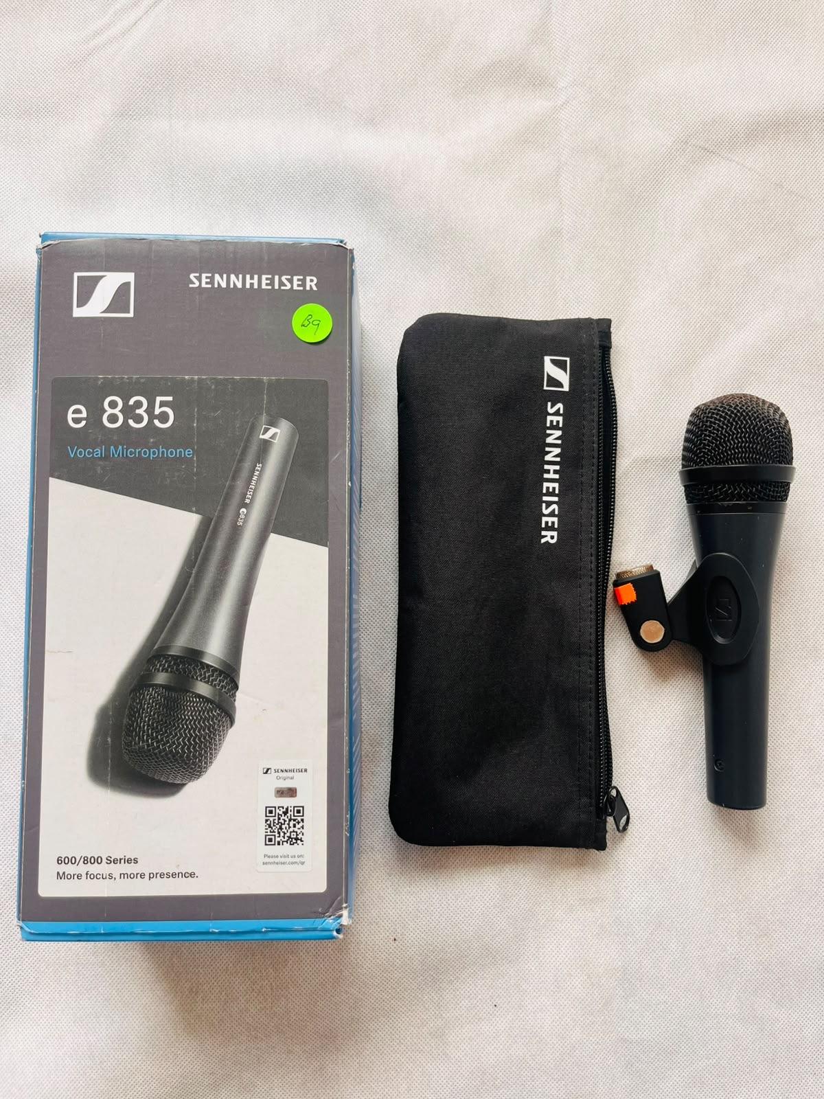 Sennheiser e 835, micrófono dinámico cardioide profesional