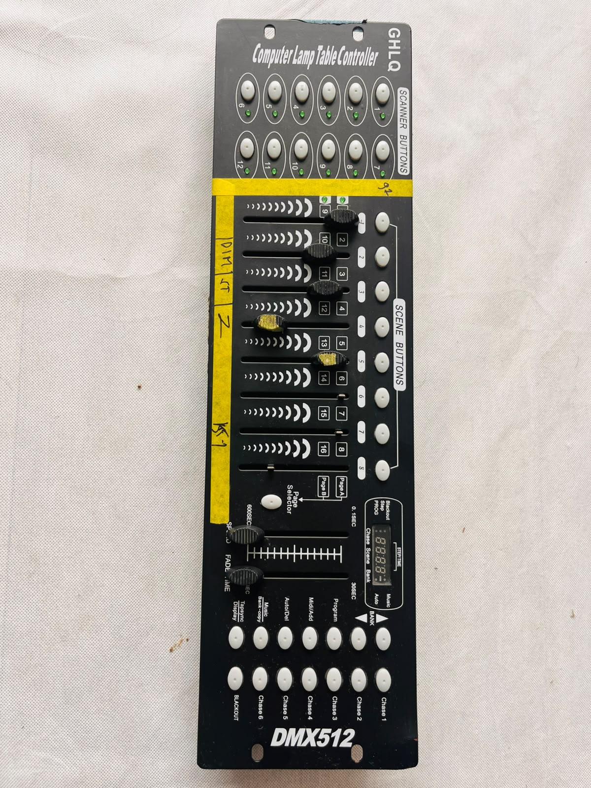 Control de Iluminación GHLQ DMX 512-192