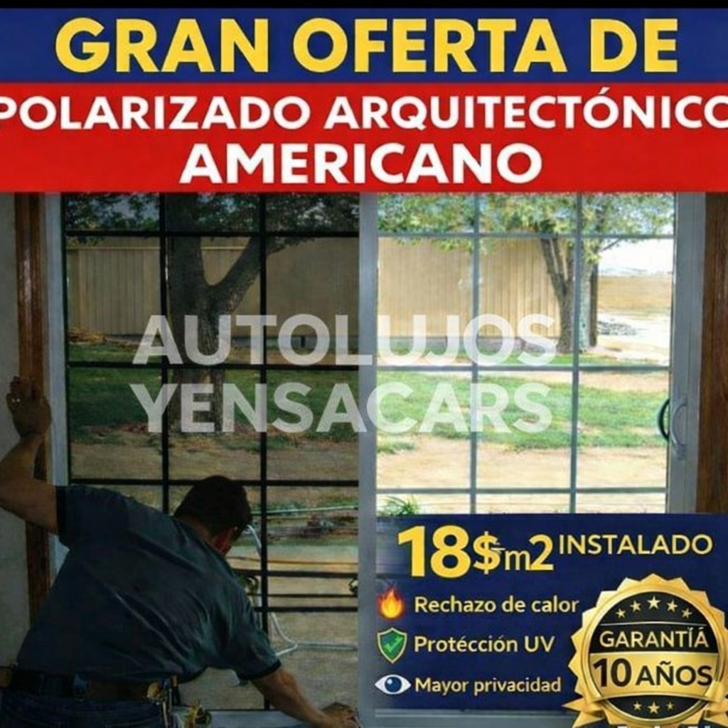 Láminas polarizadas arquitectónicas americanas!!
