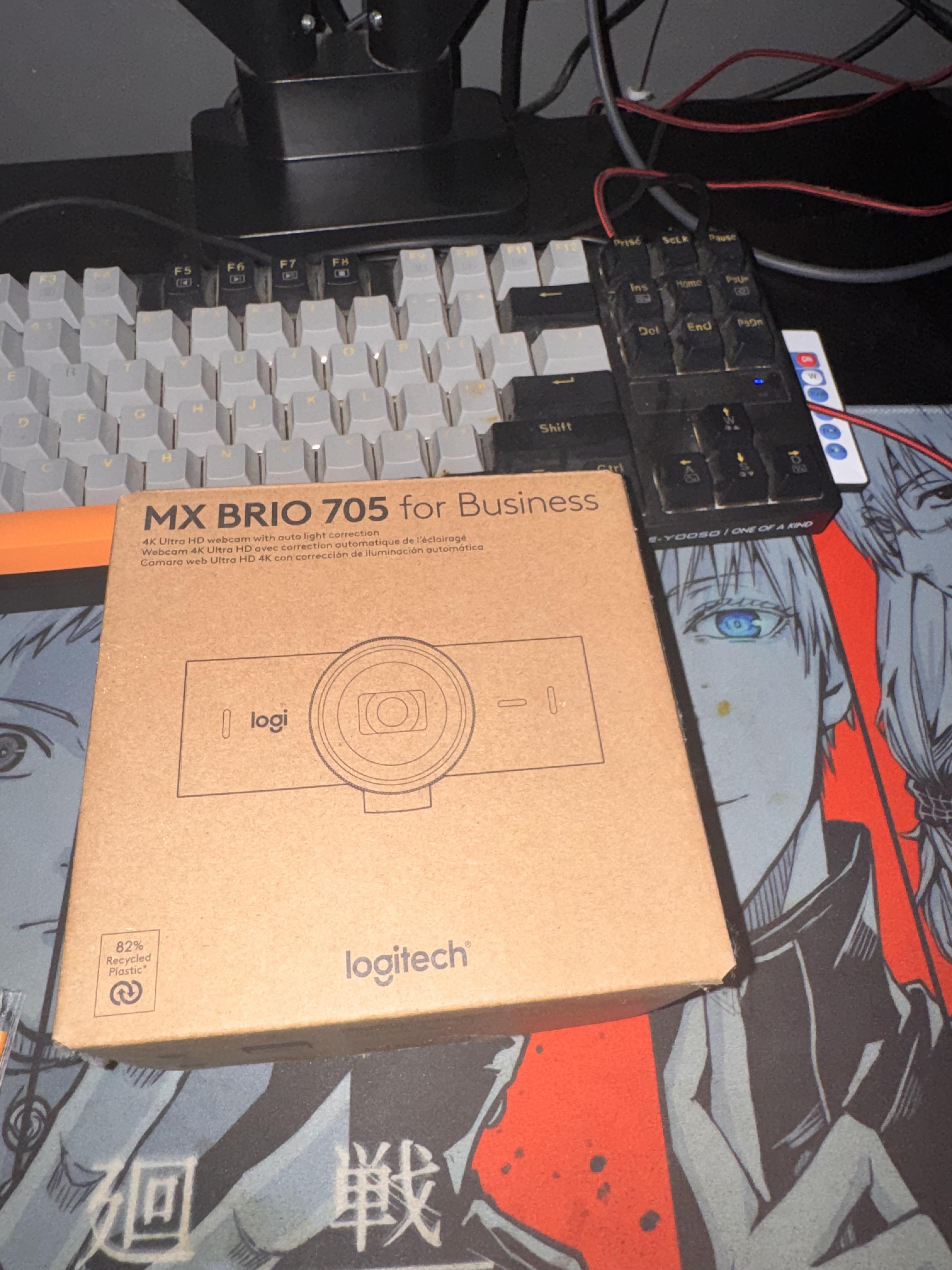 Vendo cámara para pc Webcam Logitech MX brio 705 4k